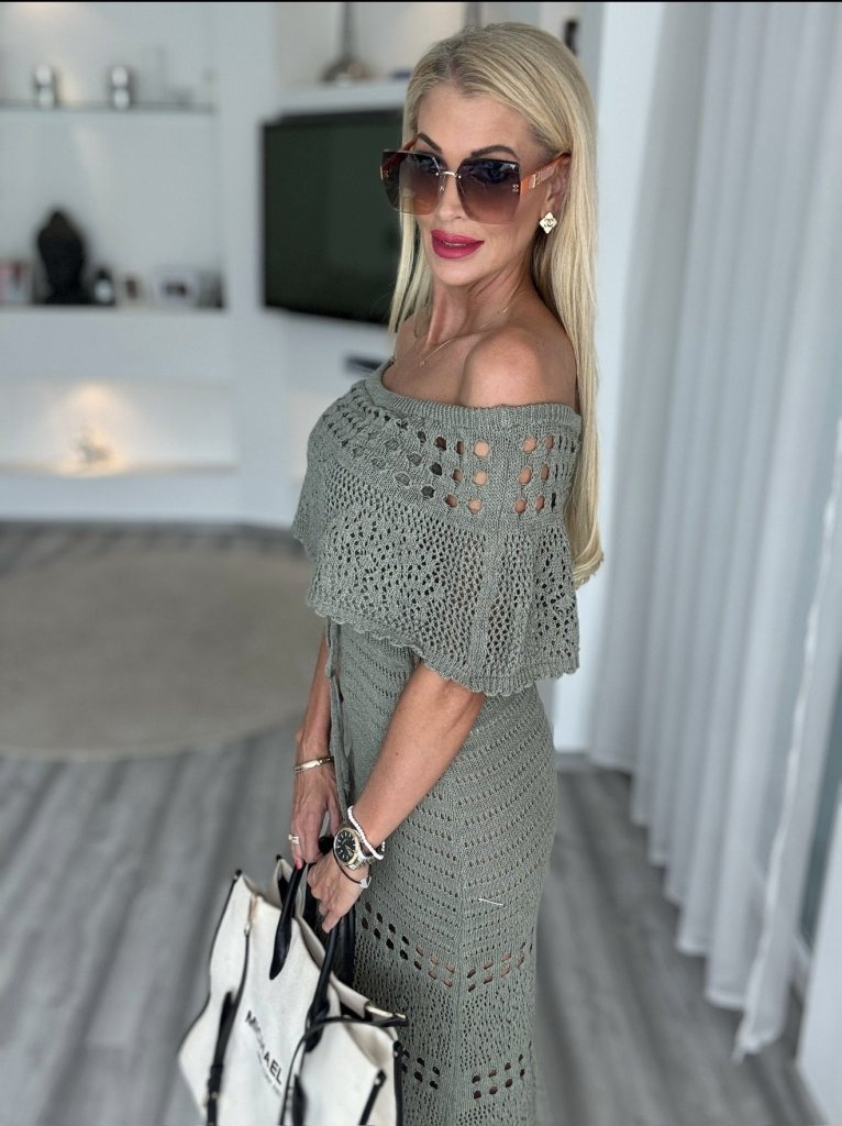 SANTORINI ruha khaki