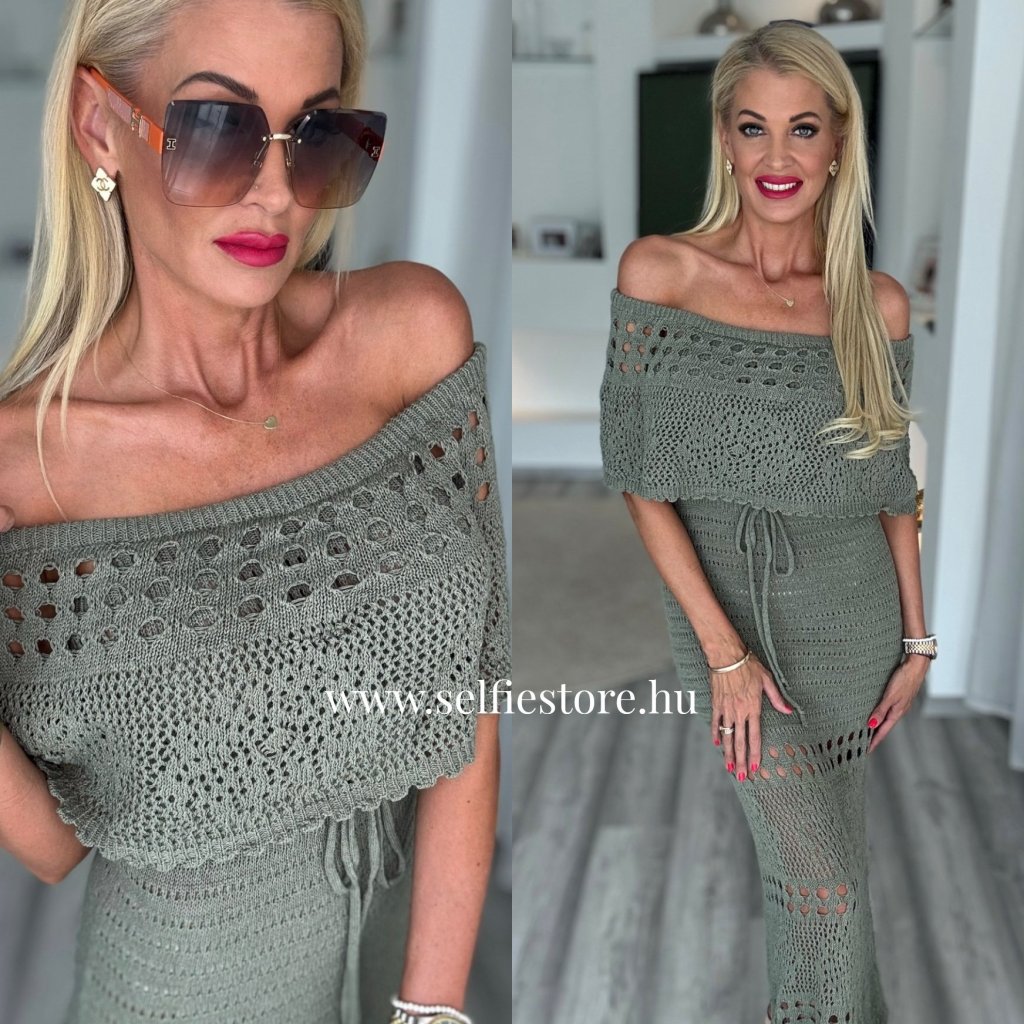 SANTORINI ruha khaki