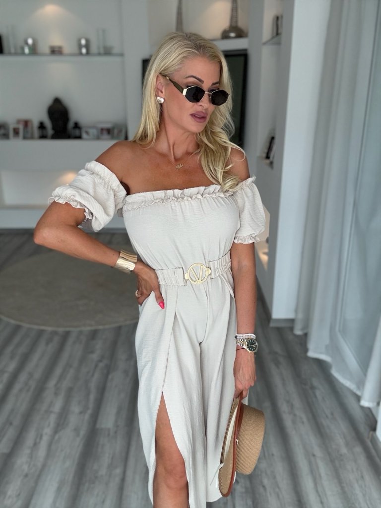 TIFFANY overal övvel bézs
