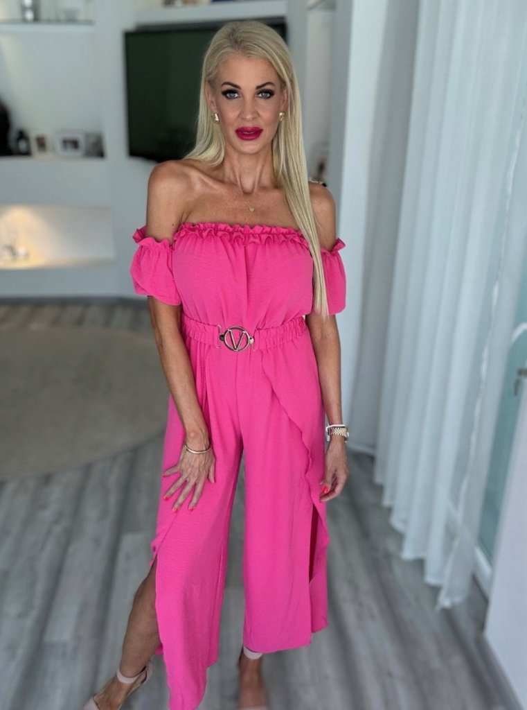 TIFFANY overal övvel pink