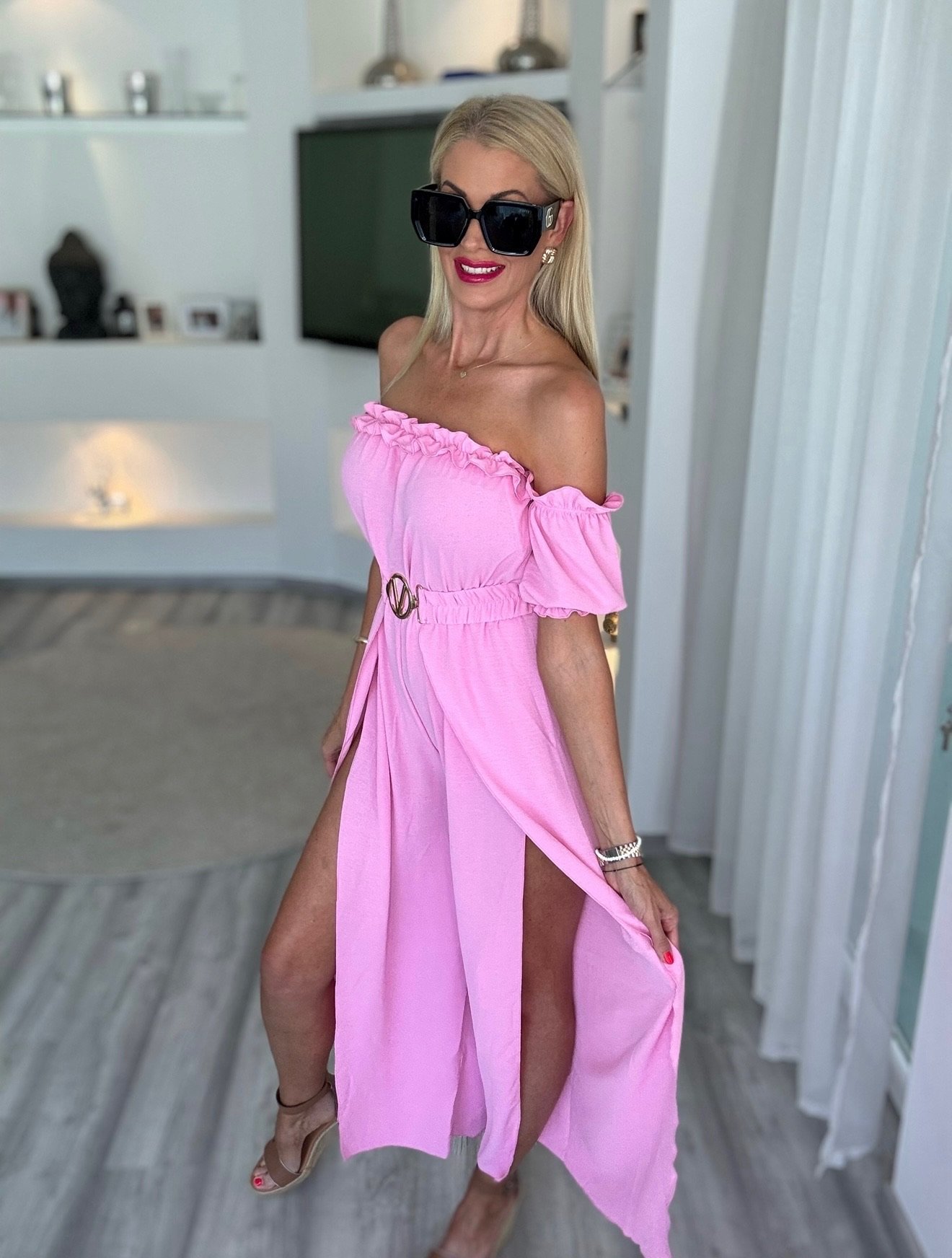 TIFFANY overal övvel rózsaszín
