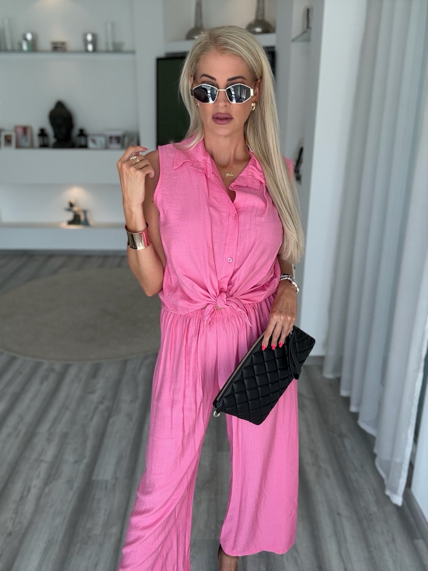 ALMA szett rózsaszín 