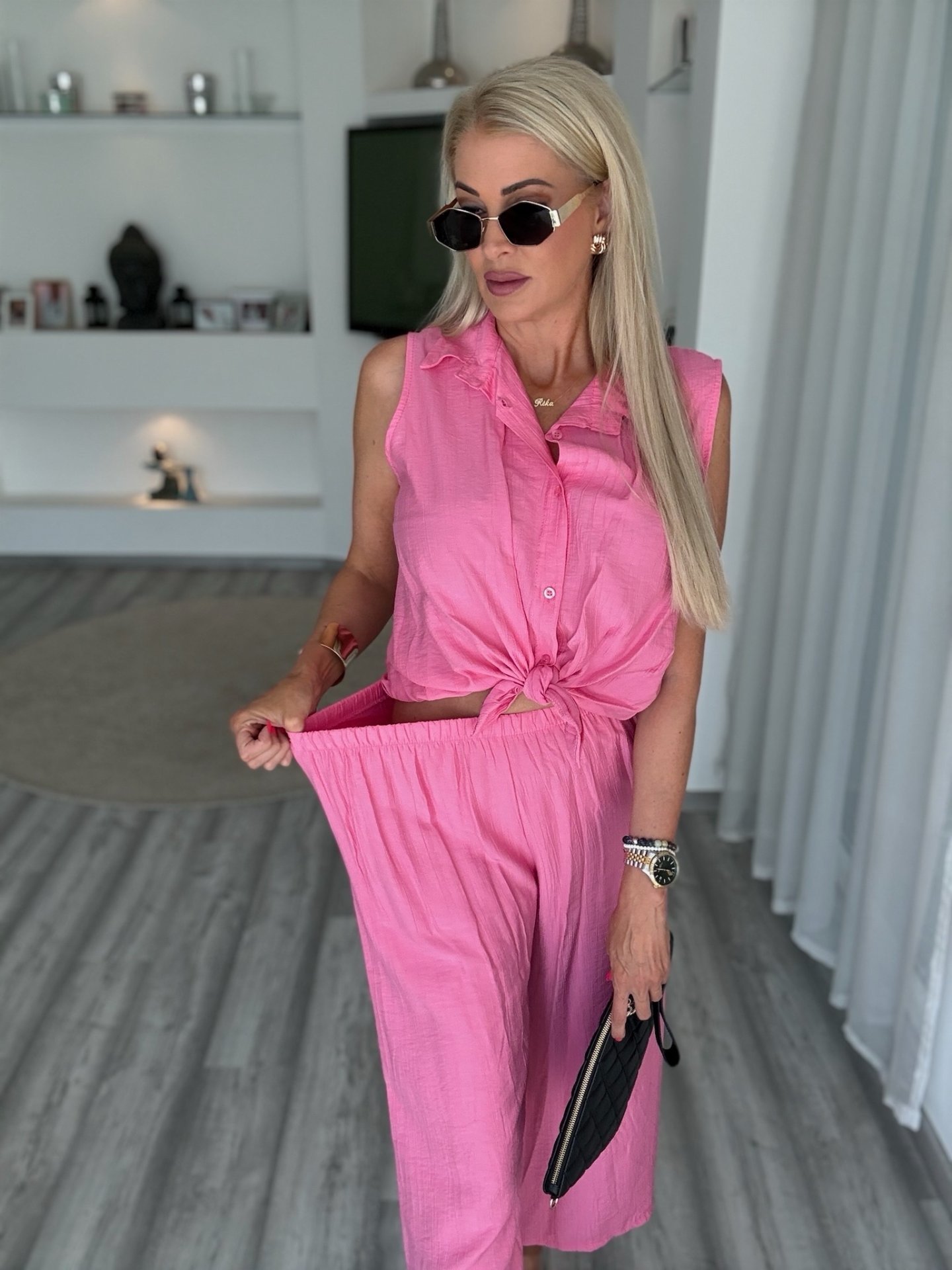ALMA szett rózsaszín 