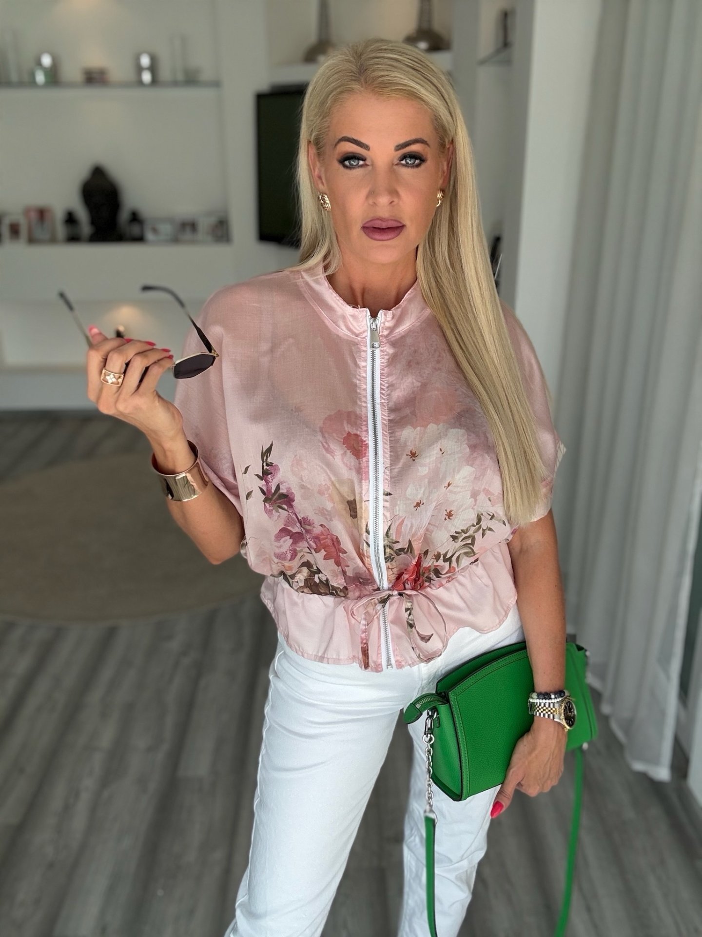 BELLEVUE blouson kabátka púder