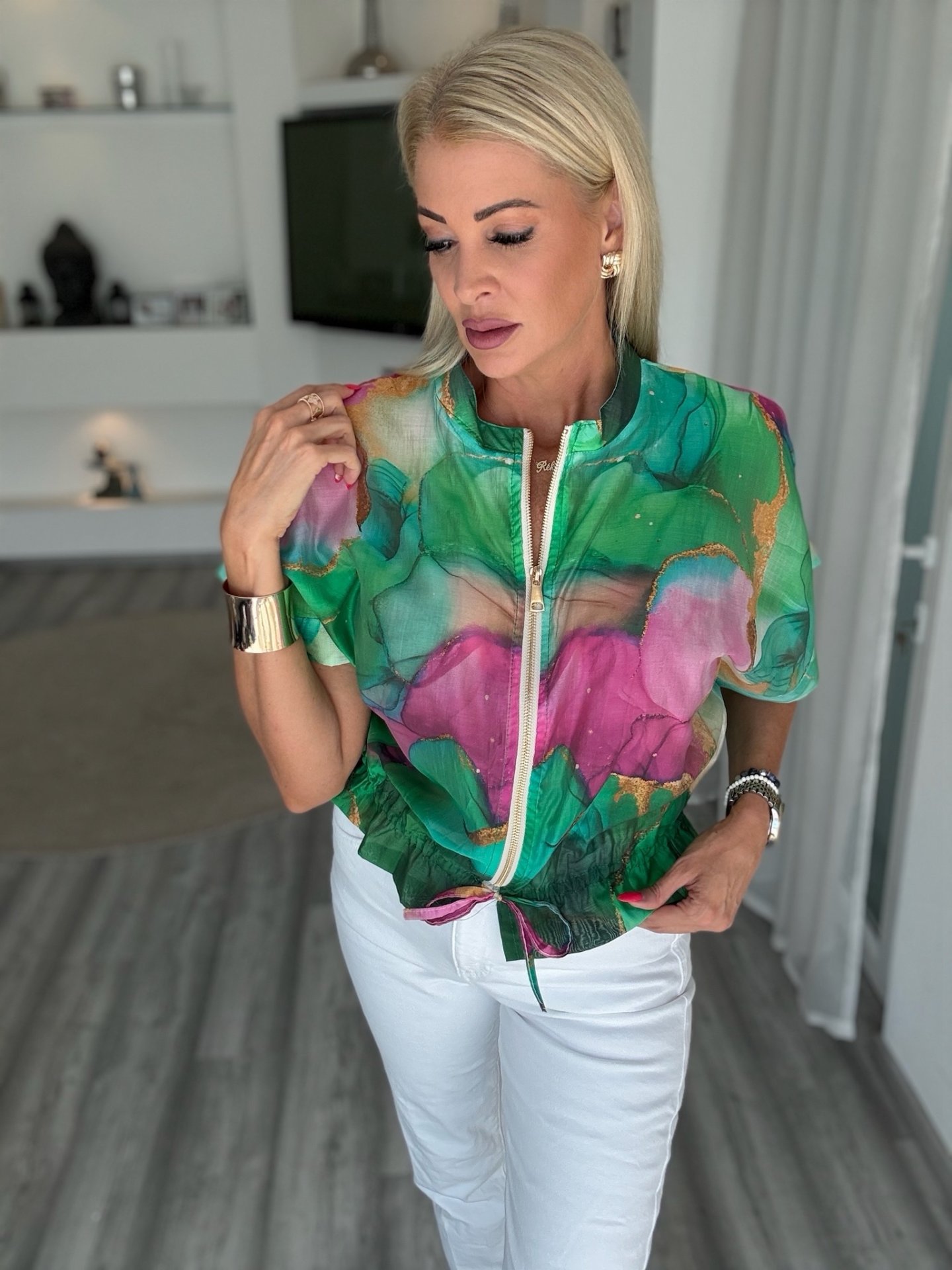 SECRET blouson kabátka zöld
