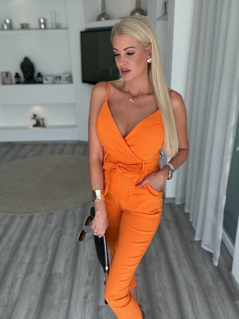 DORINA hosszú overal narancs