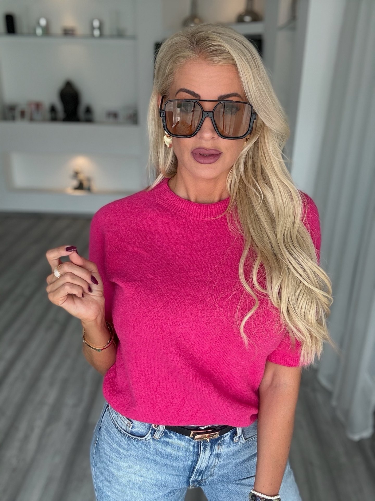 ALPACA pulcsi pink