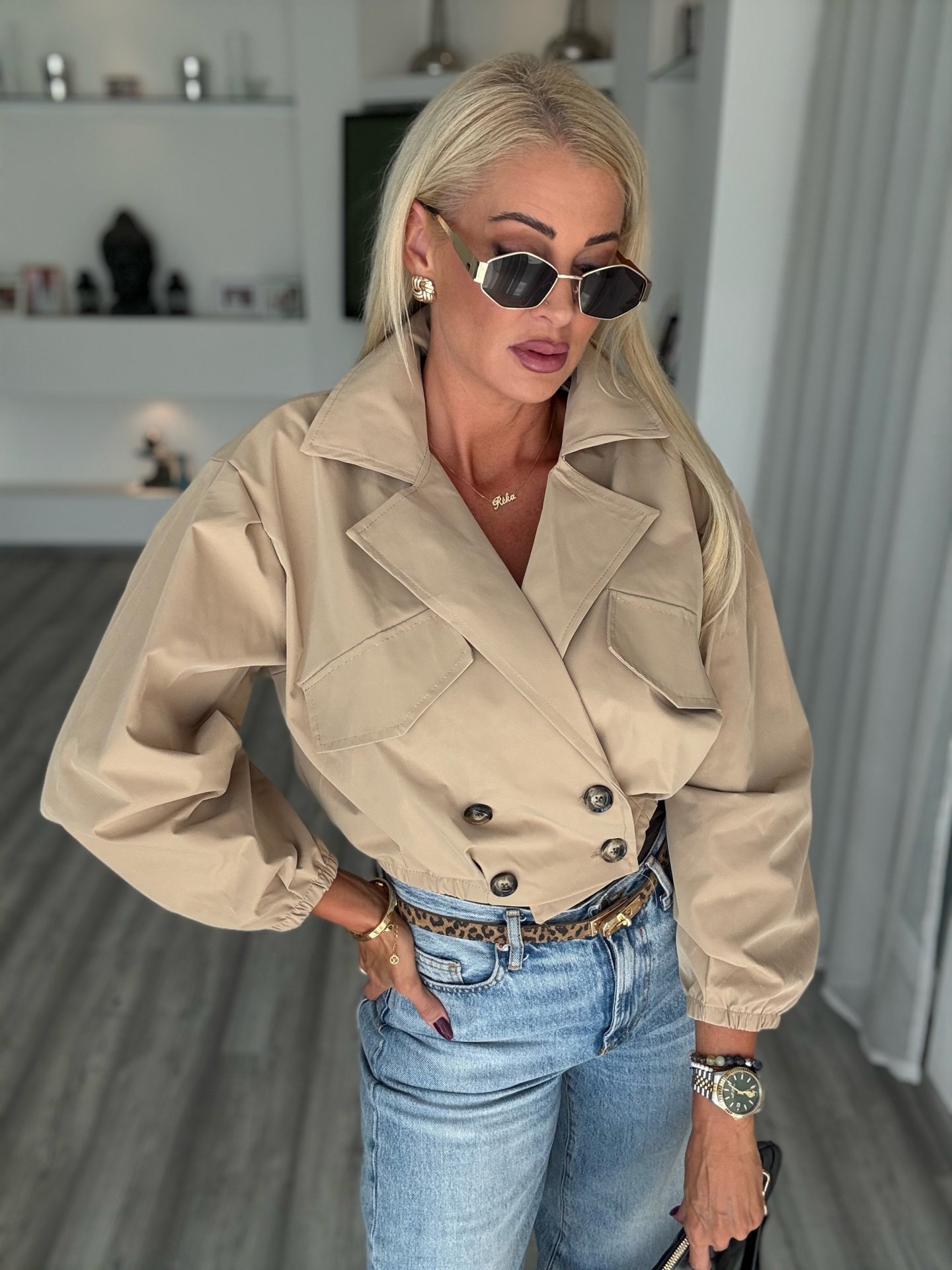 VICTORIA crop trench kabi camel