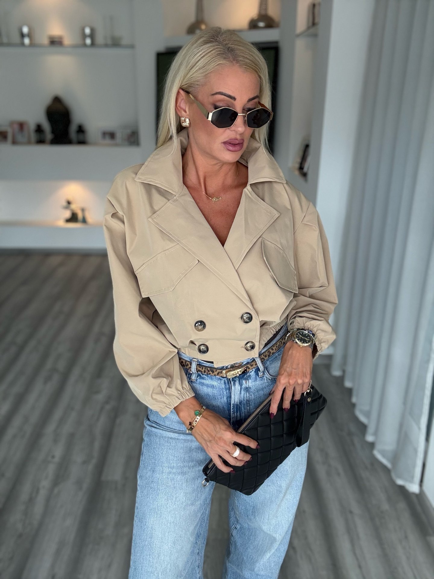 VICTORIA crop trench kabi camel