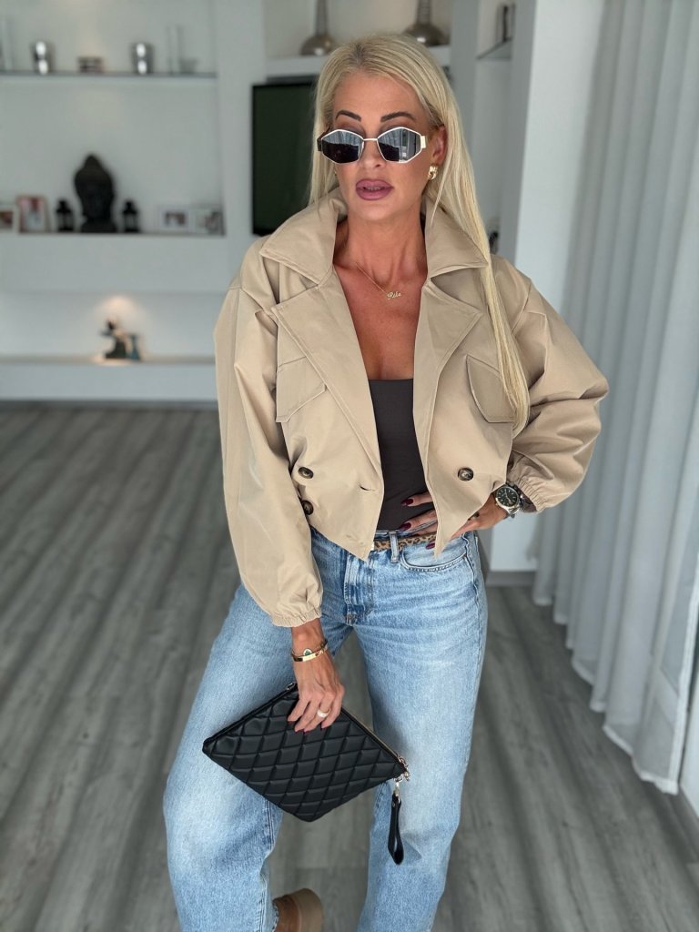 VICTORIA crop trench kabi camel