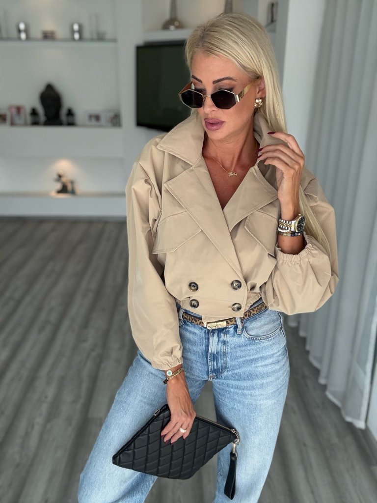 VICTORIA crop trench kabi camel