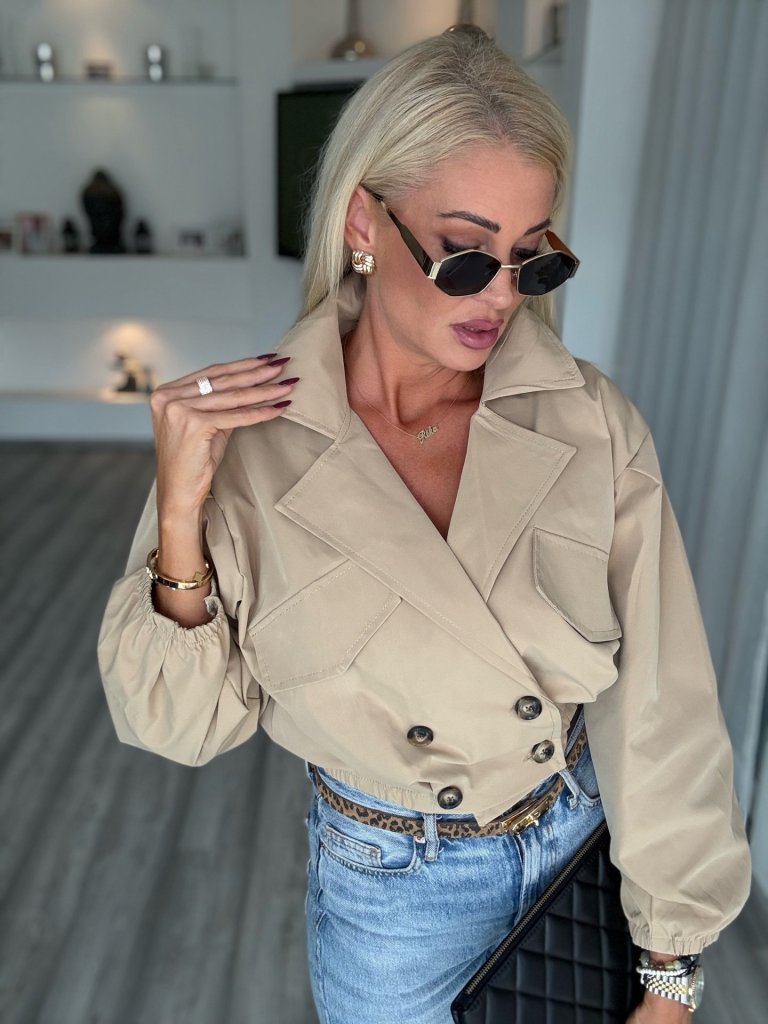 VICTORIA crop trench kabi camel