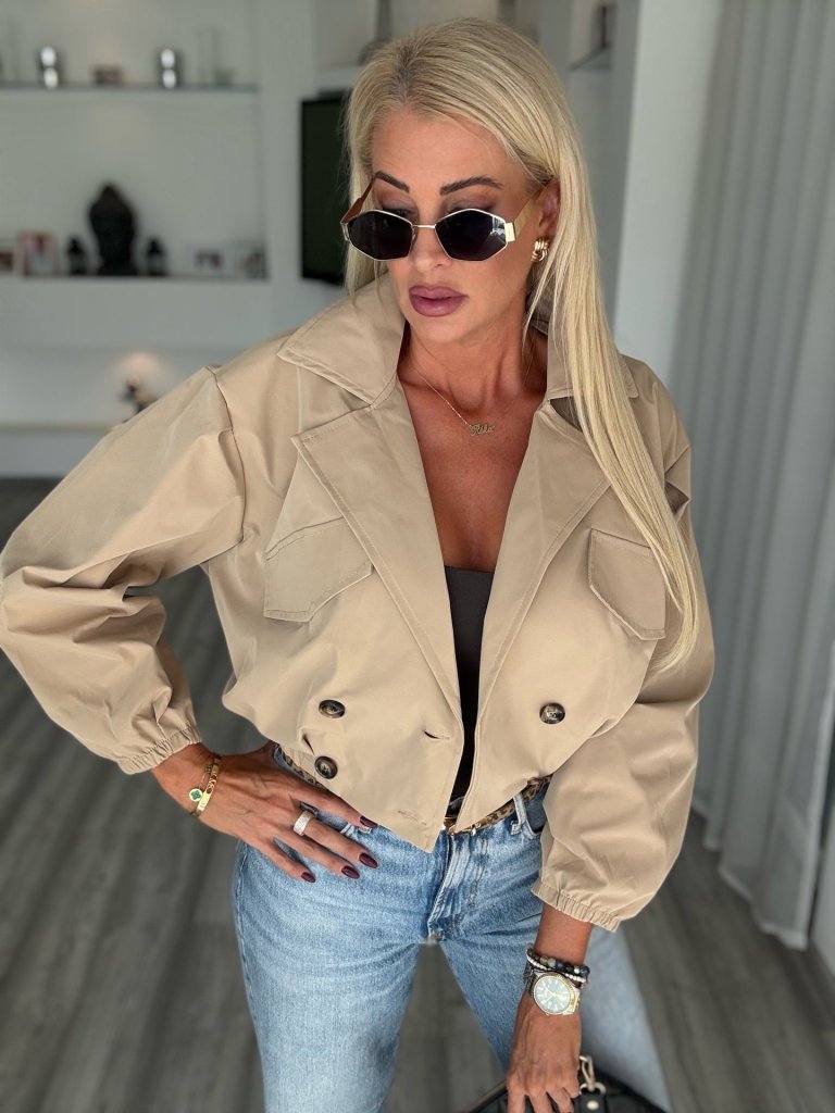 VICTORIA crop trench kabi camel