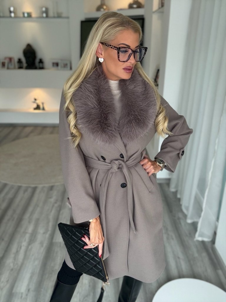 FOXY szövetkabát fangó